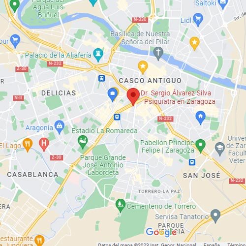 contacto mapa Sergio Álvarez Silva psiquiatra humanista