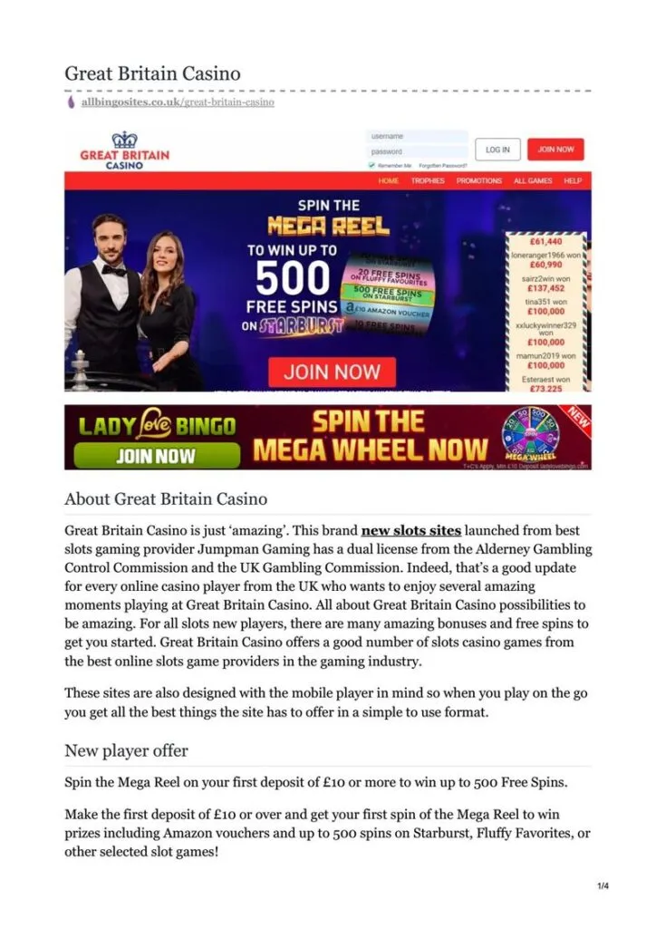 Casino Info